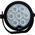 6" ROUND SOLSTICE PRIME BLACK SEVEN 10-WATT LED 40 DEGREE WIDE BEAM